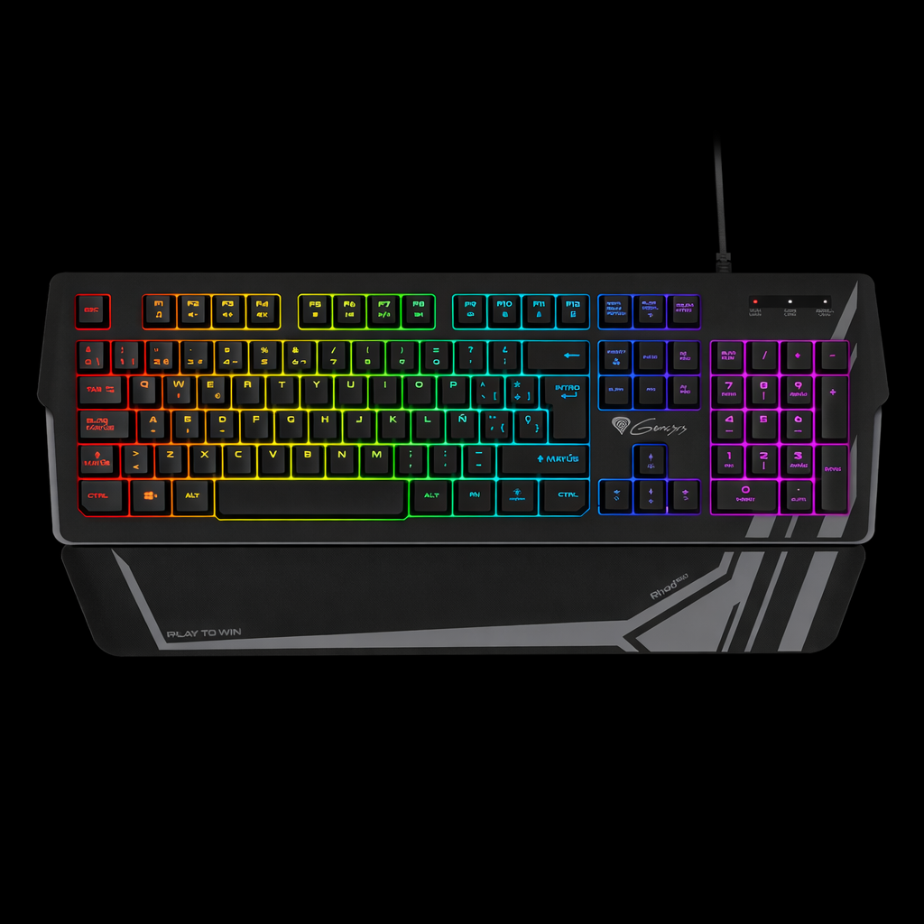 TECLADO GENESIS RHOD 350 RGB